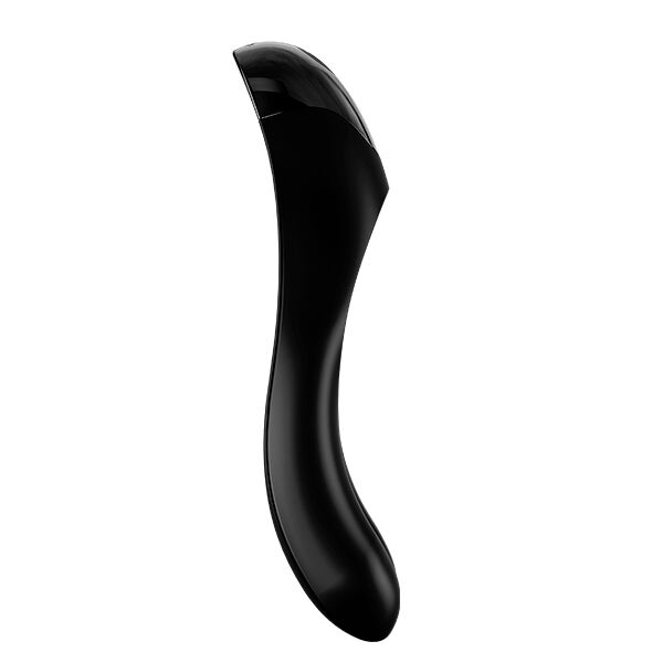 SATISFYER - VIBRADOR DE DEDO CANDY CANE LARANJA