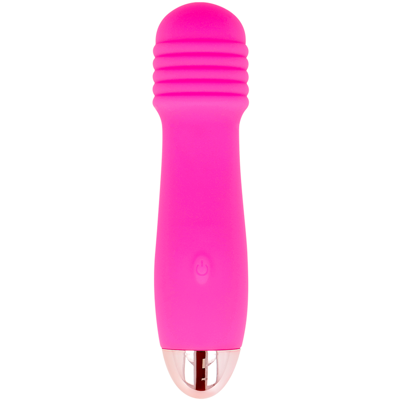 DOLCE VITA - VIBRADOR RECARREGÁVEL DE TRÊS VELOCIDADES PINK 7