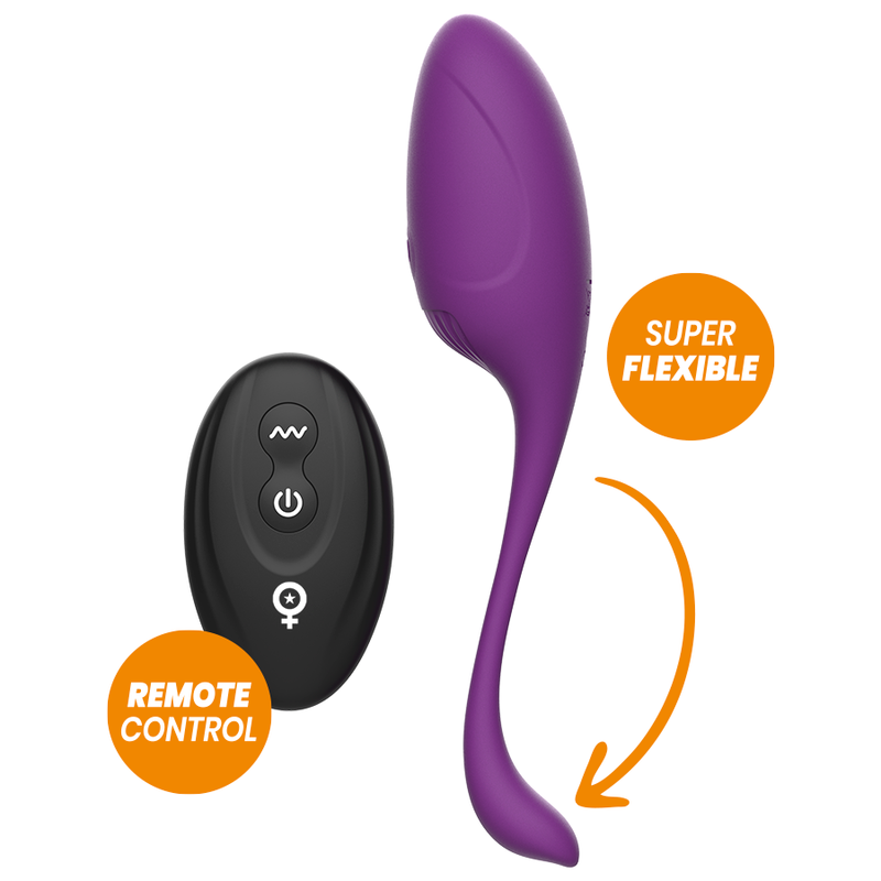 REWOLUTION - CONTROLE REMOTO DO VIBRADOR DE OVO REWOVO