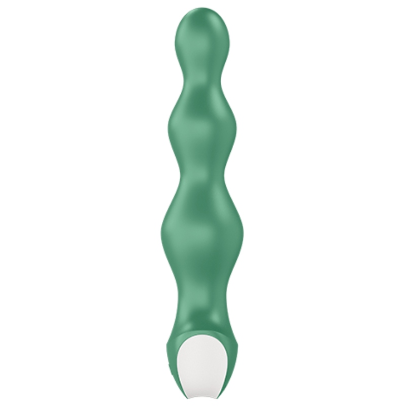 SATISFYER - VIBRADOR LOLLI PLUG 2 PLUG VERDE