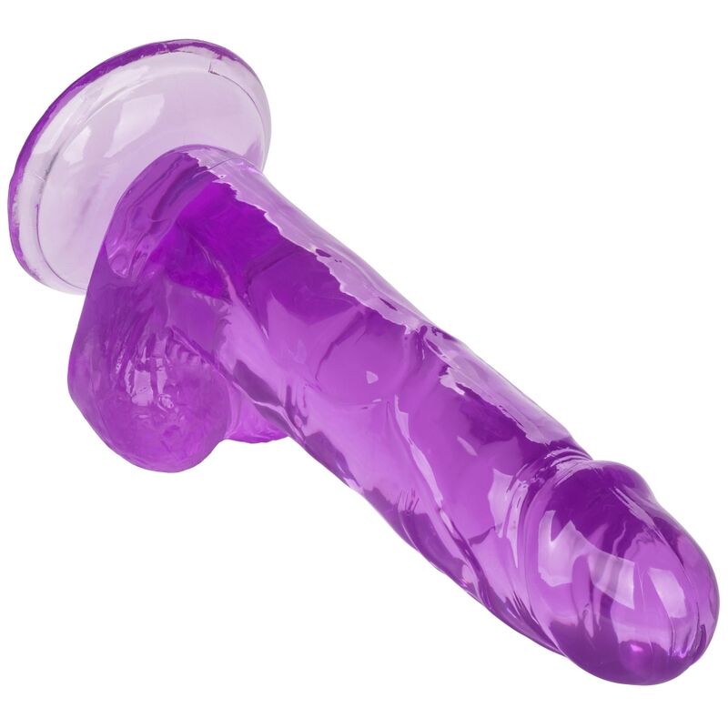 CALEXOTICS - DILDO QUEEN TAMANHO ROXO 15.3 CM