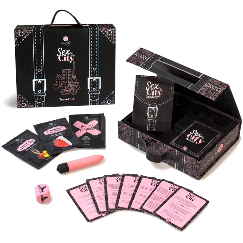 SECRETPLAY - KIT DE VIAGEM SEXO NA CIDADE (ES/EN/DE/FR/NL/PT)