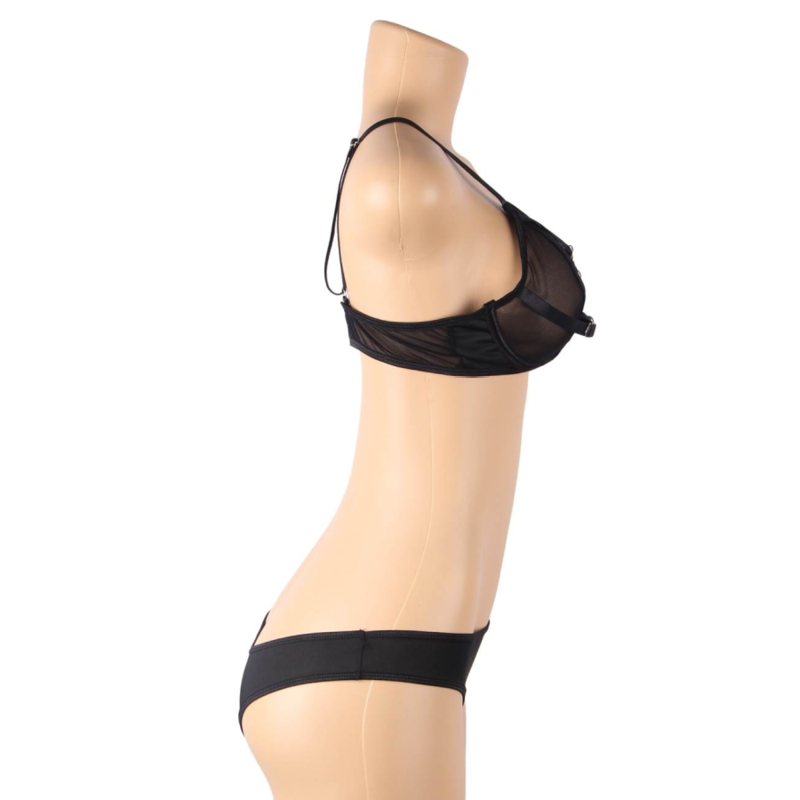 QUEEN LINGERIE - CONJUNTO DUAS PEAS S/M