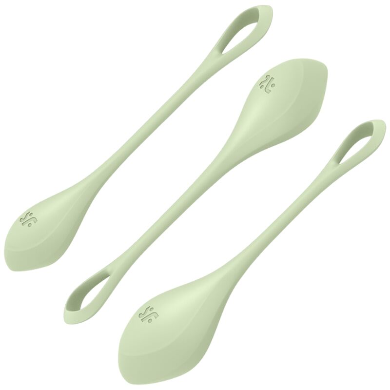 SATISFYER - CONJUNTO DE TREINO YONI POWER 2 VERDE