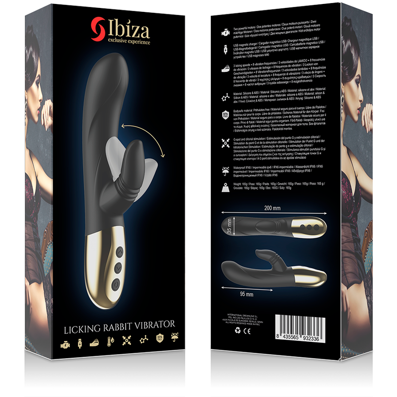 IBIZA - VIBRADOR NOVA EXPERIÊNCIA COM COELHO LAMBER