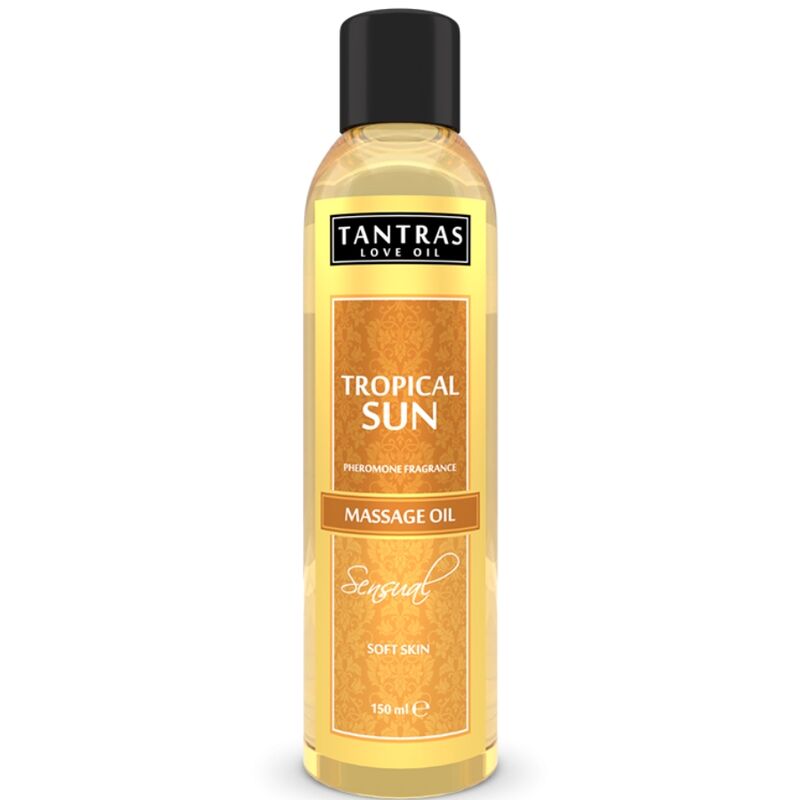 INTIMATELINE - TANTRAS LOVE OIL ÓLEO DE MASSAGEM SOLAR TROPICAL 150 ML