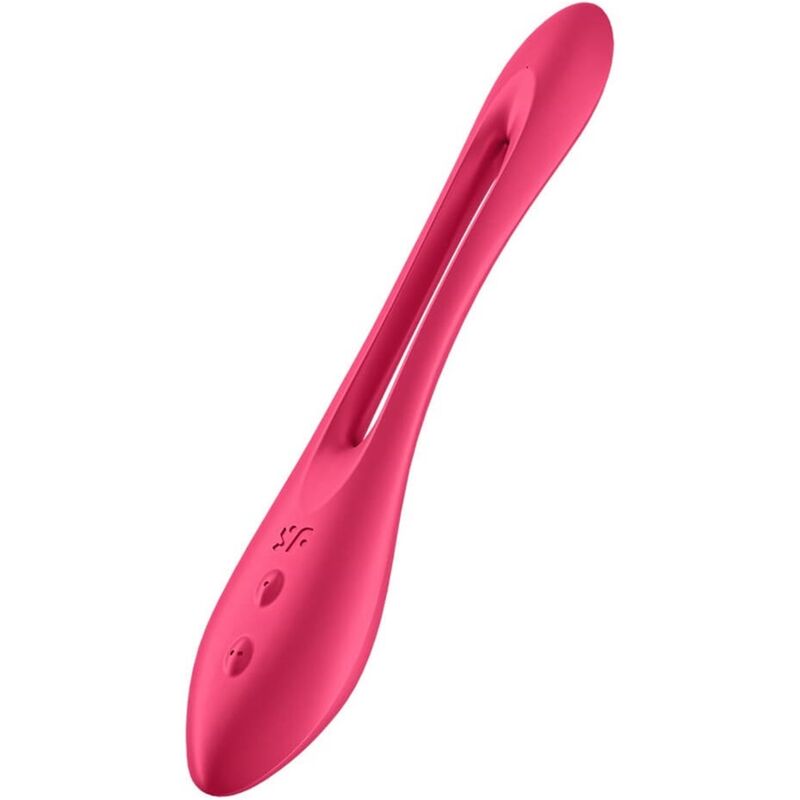 SATISFYER - MULTI VIBRADOR ELASTIC JOY VERMELHO