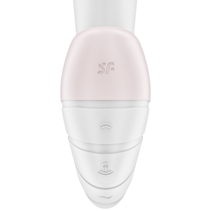 SATISFYER - ESTIMULADOR DE PULSO DE AR SUPERNOVA E VIBRAO BRANCO