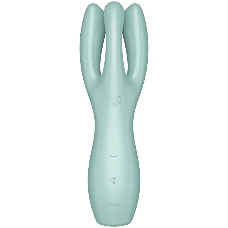 SATISFYER - VIBRADOR THREESOME 3 ROSA