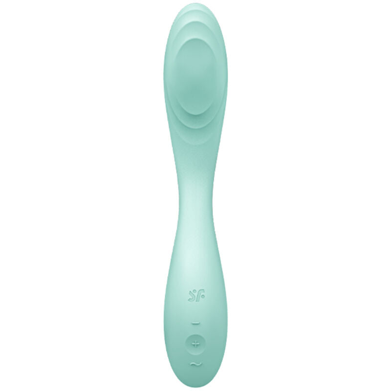 SATISFYER - VIBRADOR RRROLLING PLEASURE GSPOT VERDE