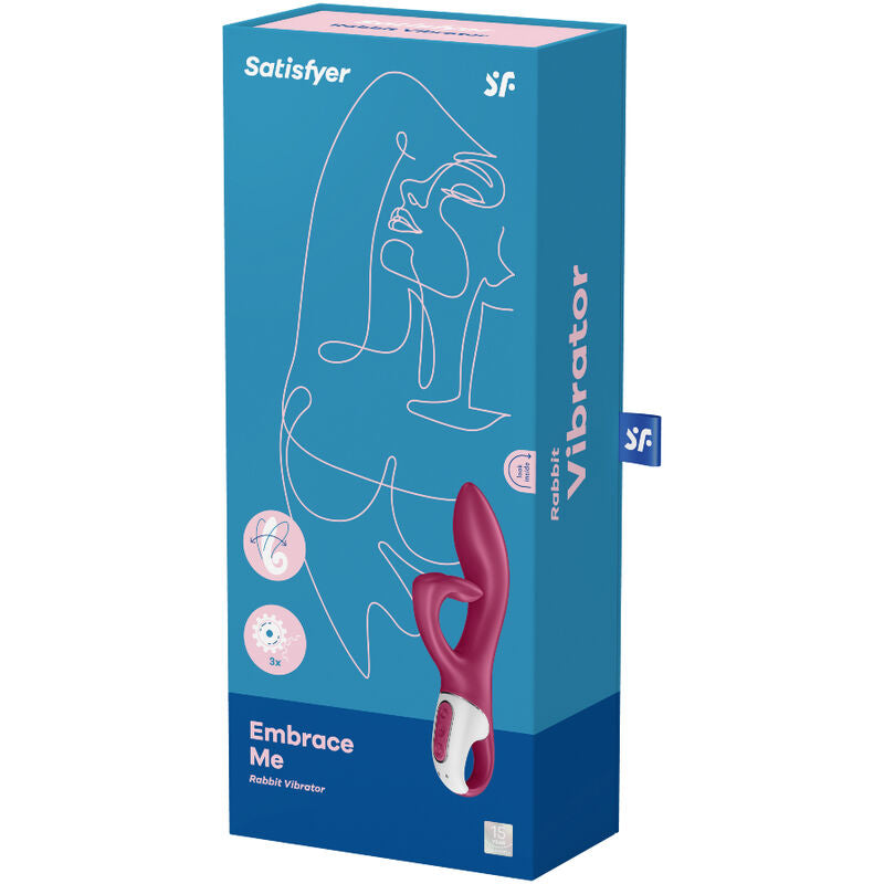 SATISFYER - VIBRADOR EBRACE ME GSPOT BERRY