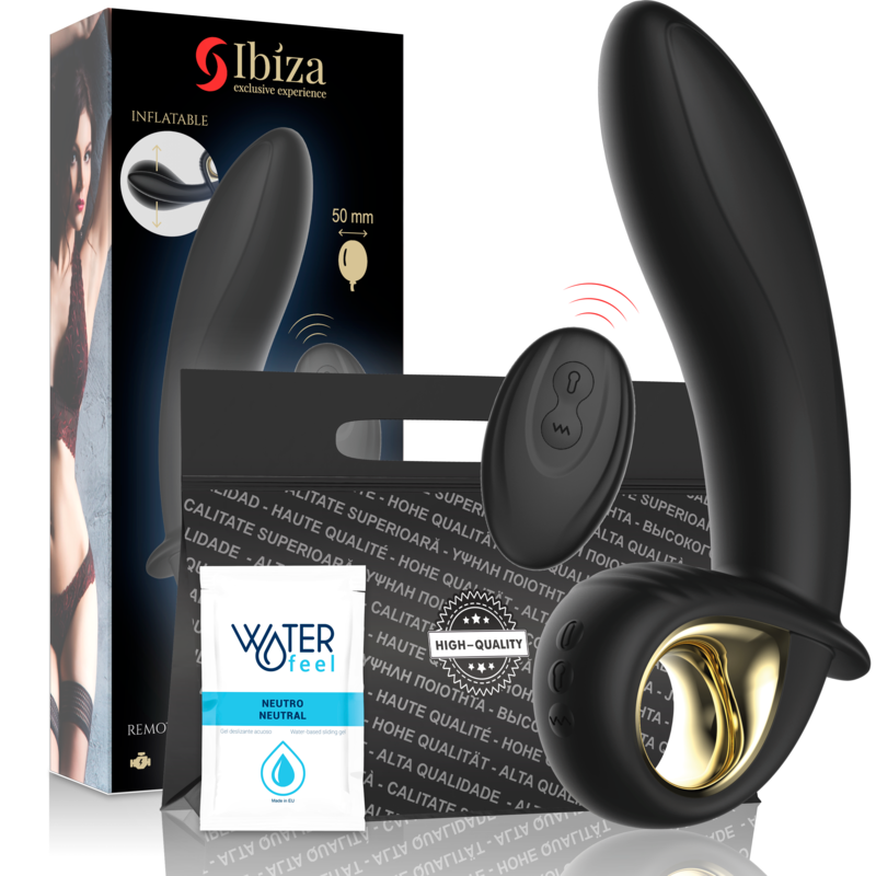 IBIZA - PODEROSO CONTROLE REMOTO VIBRADOR ANAL/VAGINAL INFLVEL