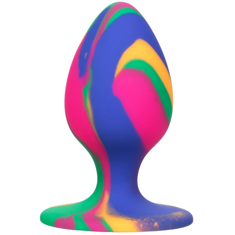 CALEXOTICS - CHEEKY MÉDIO TIE-DYE PLUG ANAL