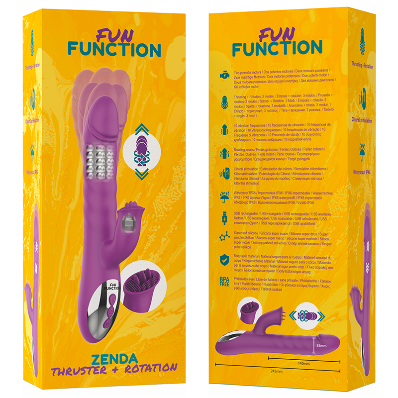 FUN FUNCTION - ZENDA THRUSTER E ROTAÇÃO