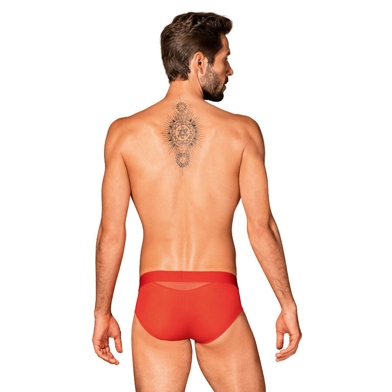 OBSESSIVE - CUECAS BOLDERO VERMELHO S/M