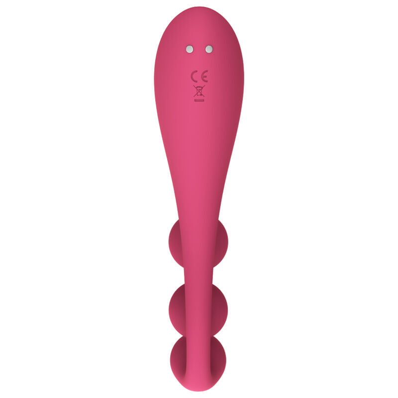 SATISFYER - MULTI VIBRADOR TRI BALL 1 VERMELHO