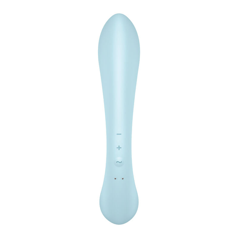 SATISFYER - VIBRAO HÍBRIDA TRIPLE OH ROSA