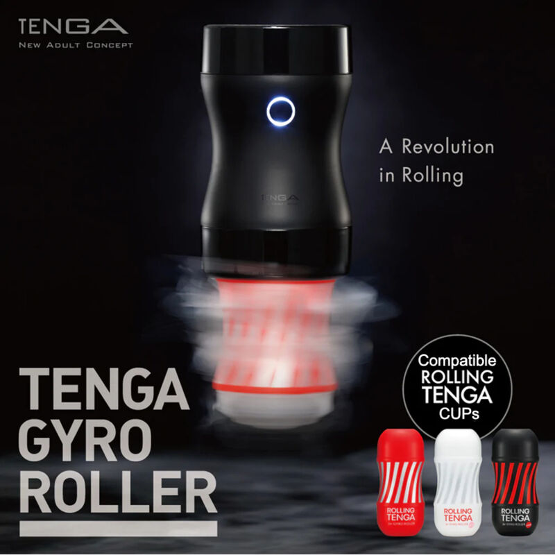 TENGA - MASTURBADOR DE COPO DE ROLO GYRO