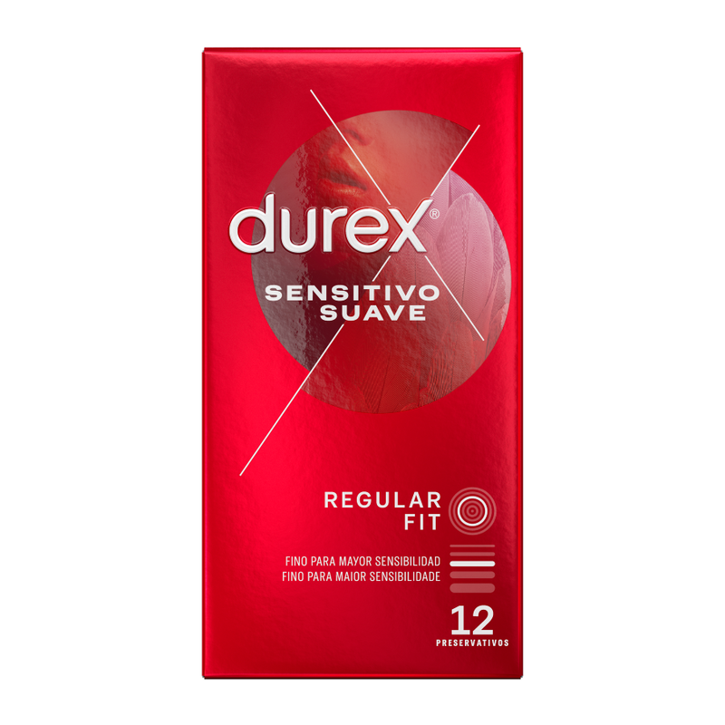 DUREX - SUAVE E SENSÍVEL 12 UNIDADES