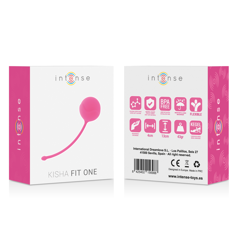 INTENSE - KISHA FIT ONE SILICONE KEGEL FÚCSIA