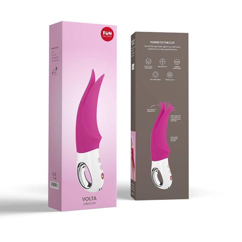 FUN FACTORY - VIBRADOR CLITORIANO VOLTA G5 BLACKBERRY