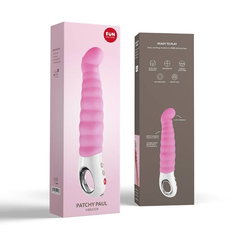 FUN FACTORY - PATCHY PAUL G5 VIBRADOR G-SPOT CANDY ROSE