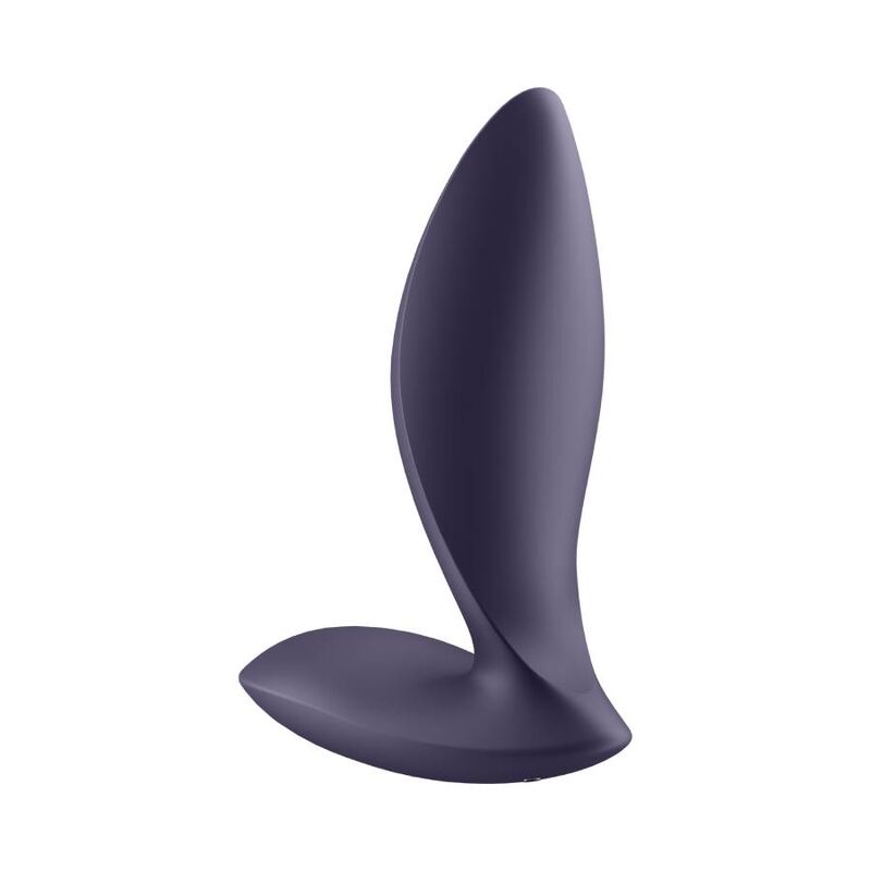 SATISFYER - PLUGUE DE ALIMENTAO ROXO