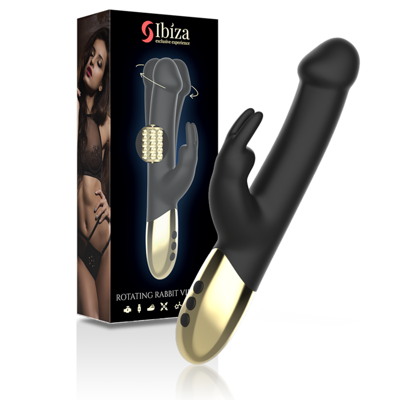 IBIZA - VIBRADOR ROTATIVO DE COELHO