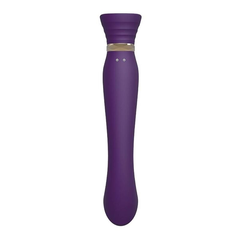 ZALO - QUEEN SET PULSE WAVE CLIT STIM ROXO