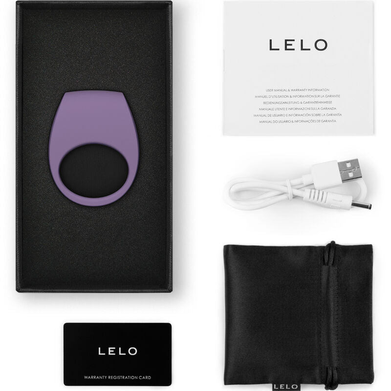 LELO - ANEL VIBRADOR VIOLETA TOR 3