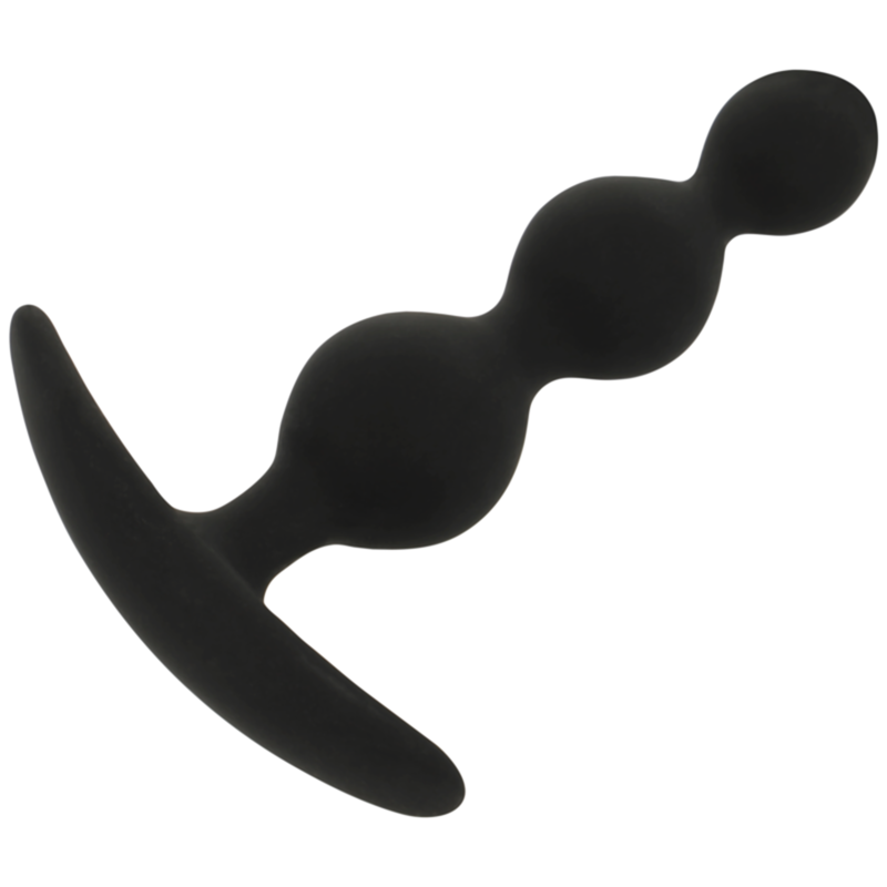 BLACK&SILVER - CORRENTE DE BOLA ANAL RUPERT 10 CM