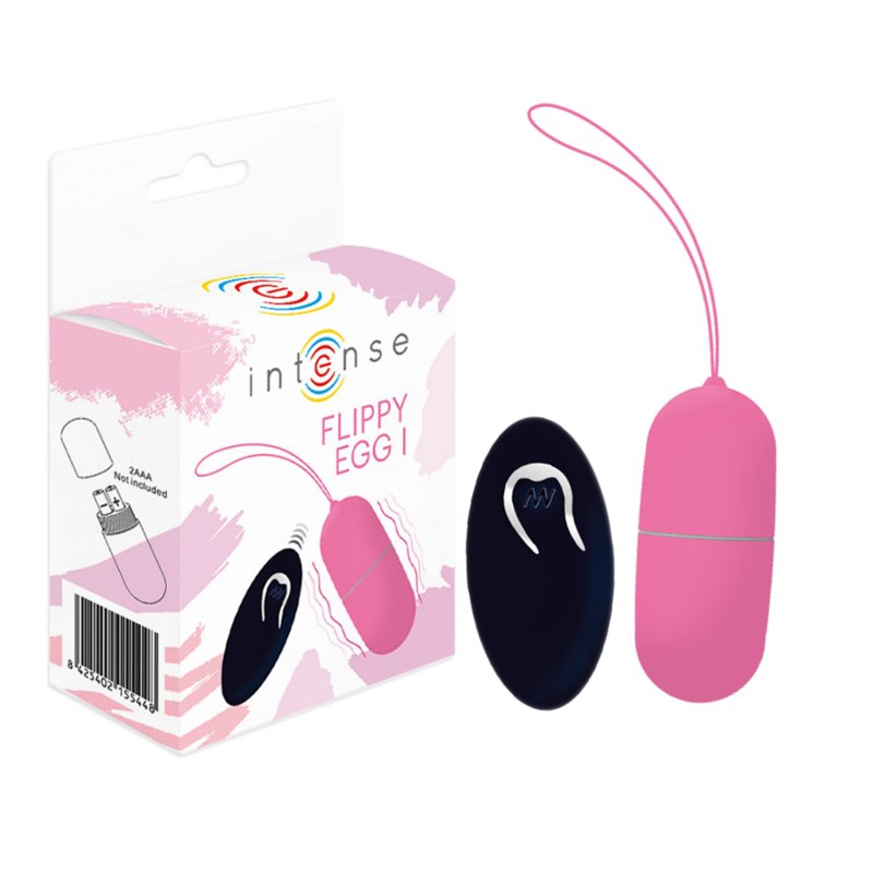 INTENSE - FLIPPY I VIBRATING OGG COM CONTROLE REMOTO ROSA