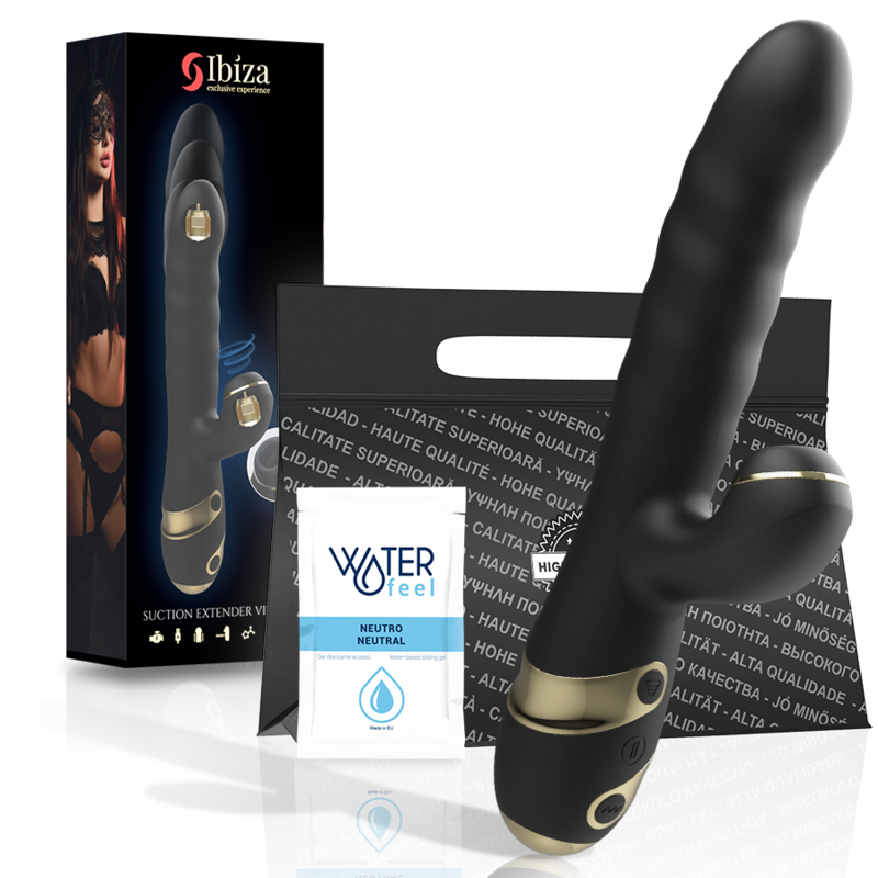 IBIZA - UP & DOWN + VIBRADOR + SUGADOR DE CLITÓRIS