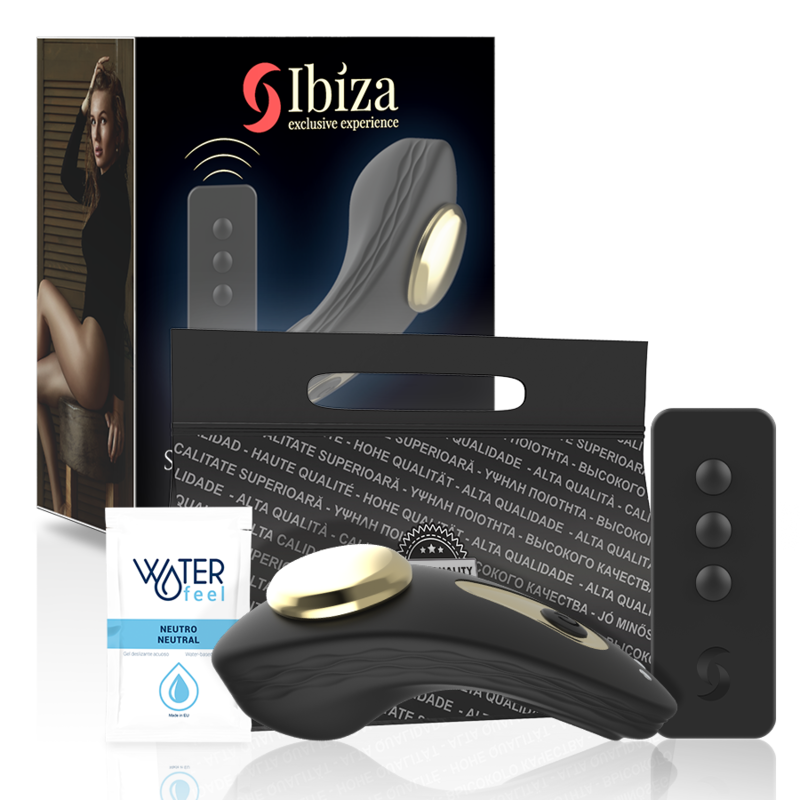 IBIZA - CONTROLE REMOTO VIBRADOR DE CALAS DE SILICONE