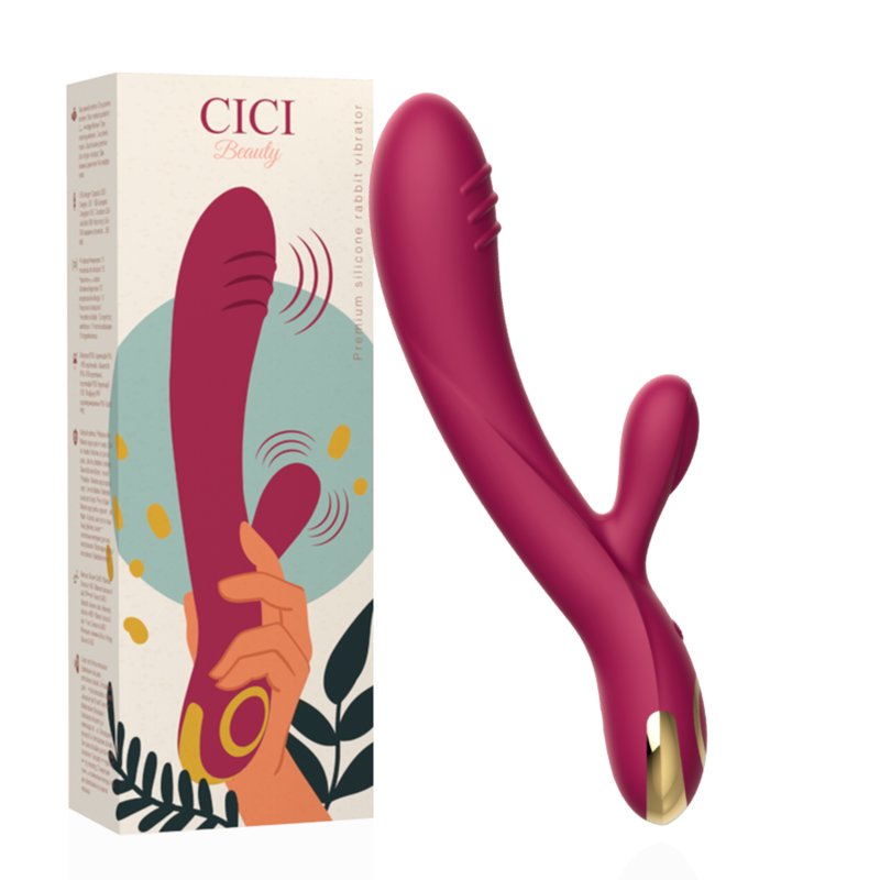 CICI BEAUTY - PREMIUM SILICONE COELHO VIBRADOR