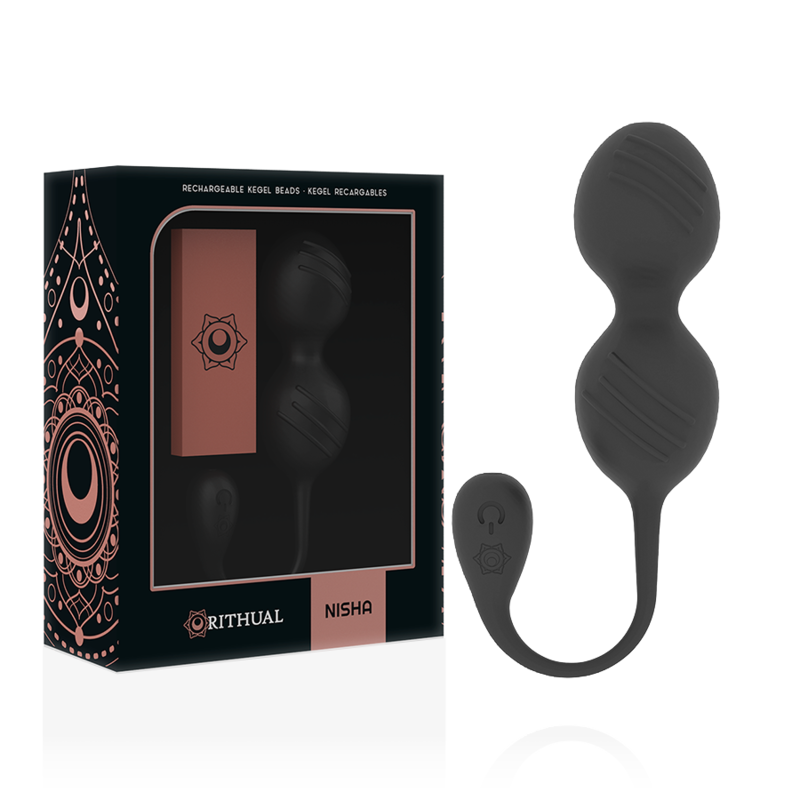 RITHUAL - NISHA BOLAS DE KEGEL VIBRATÓRIAS RECARREGVEIS ORQUÍDEA