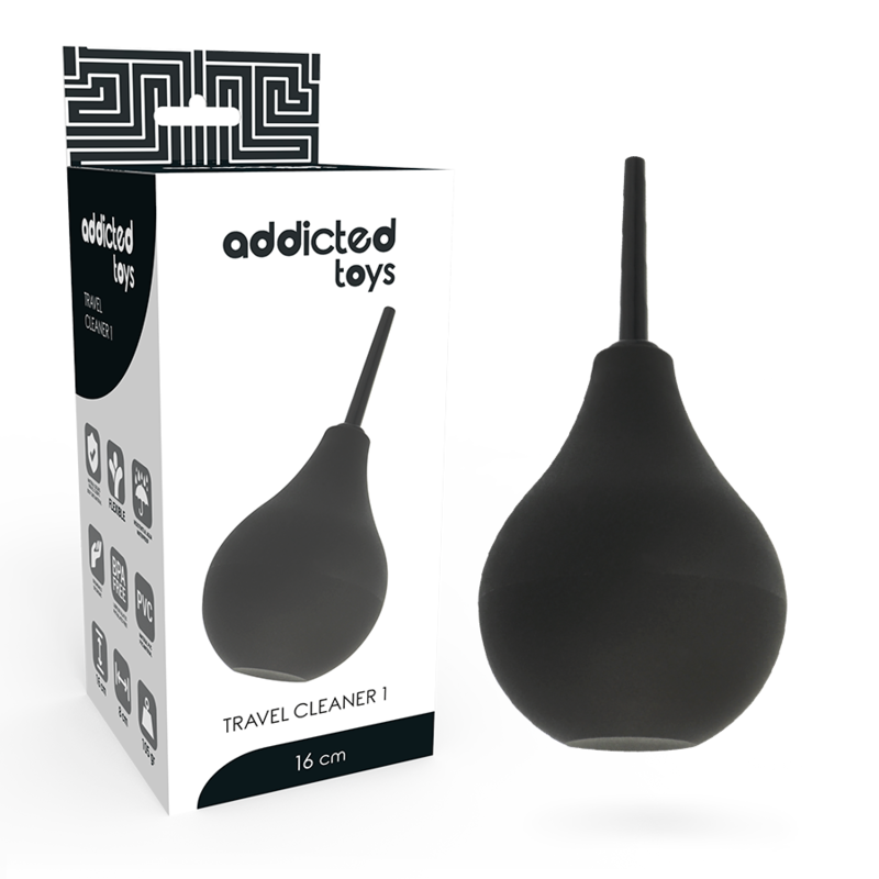 ADDICTED TOYS - ANAL DOUCHE PRETO