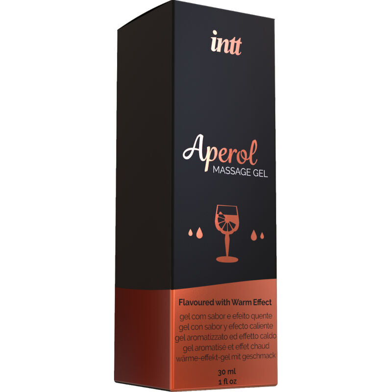 INTT MASSAGE & ORAL SEX - GEL DE MASSAGEM APEROL EFEITO DE CALOR INTENSO