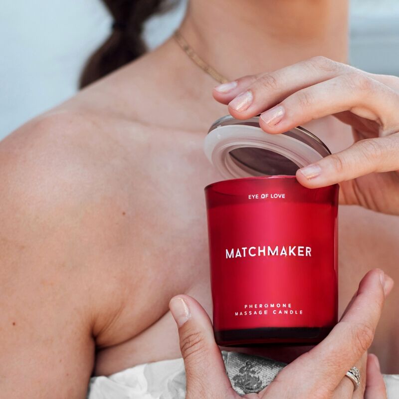 EYE OF LOVE - VELA DE MASSAGEM DIAMANTE VERMELHO MATCHMAKER ATTRACT HIM 150 ML