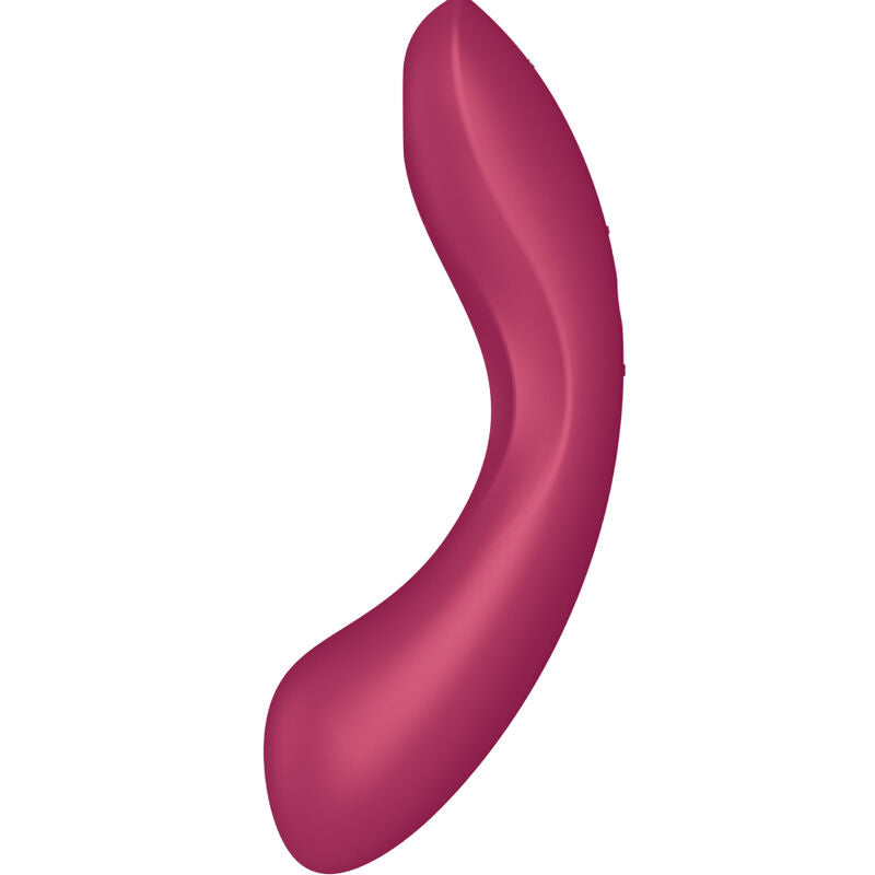 SATISFYER - CURVE TRINITY 1 AIR PULSE VIBRATION VERMELHO