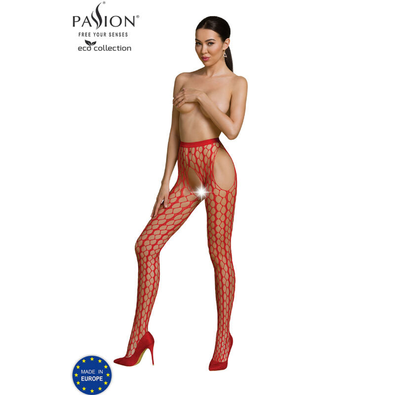 PASSION - COLEO ECO BODYSTOCKING ECO S007 PRETO