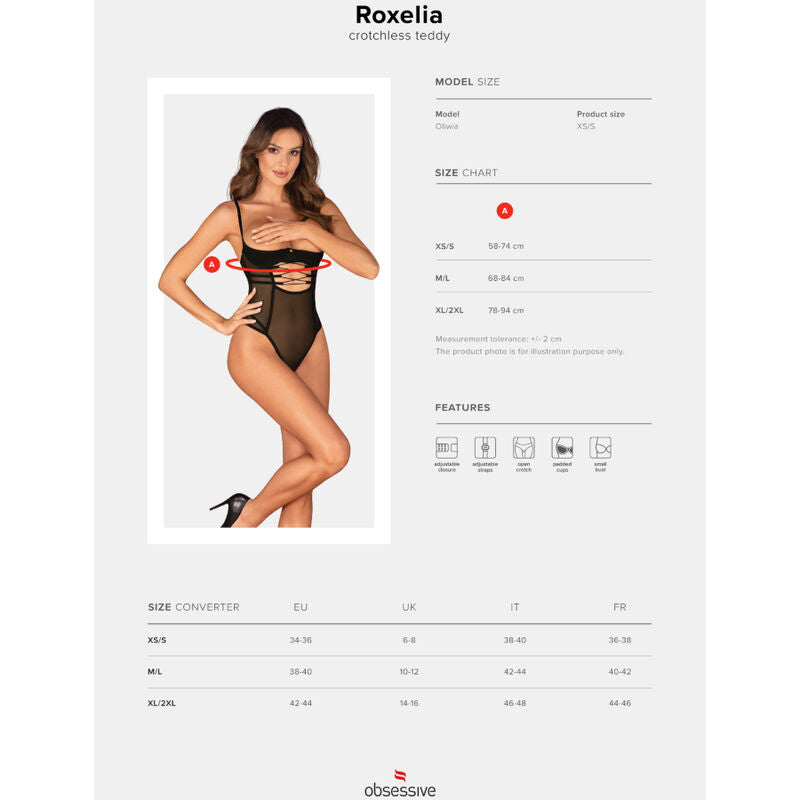 OBSESSIVE - ROXELIA TEDDY XS/S