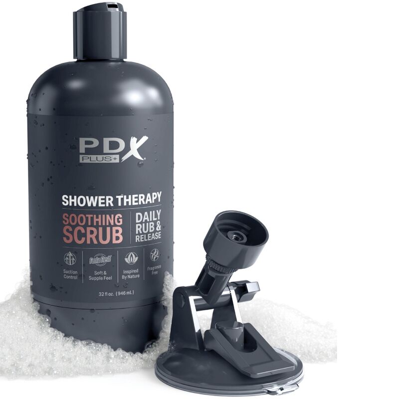 PDX PLUS - STROKER MASTURBATOR DISCREET GARRAFA DESIGN CALMANTE SCRUB CANDY SHAMPOO