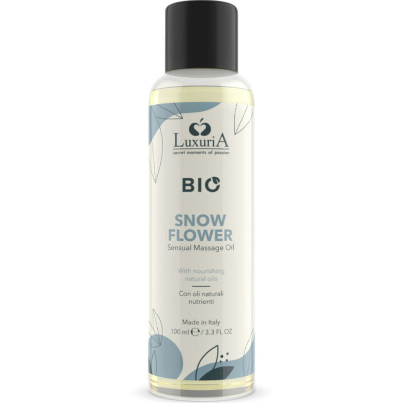 INTIMATELINE LUXURIA - ÓLEO DE MASSAGEM BIO SNOW FLOR 100 ML