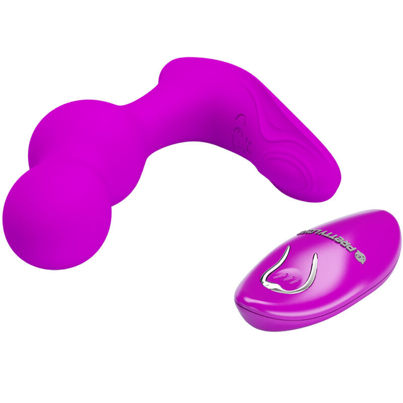 PRETTY LOVE - MASSAGER VIBRADOR ANAL TERRANCE COM CONTROLE REMOTO