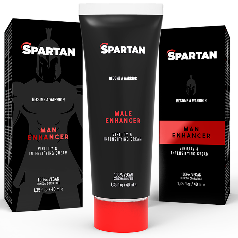 SPARTAN - GEL COUPLE VIRILIDADE E CREME INSENSIFICANTE 100% VEGANO