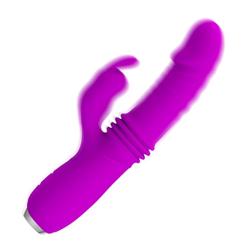 PRETTY LOVE - VIBRADOR DE COELHO RECARREGVEL DOROTHY ROXO