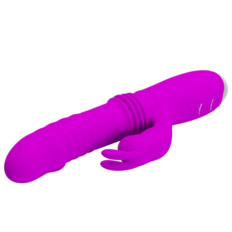 PRETTY LOVE - VIBRADOR DE COELHO RECARREGVEL DOROTHY ROXO