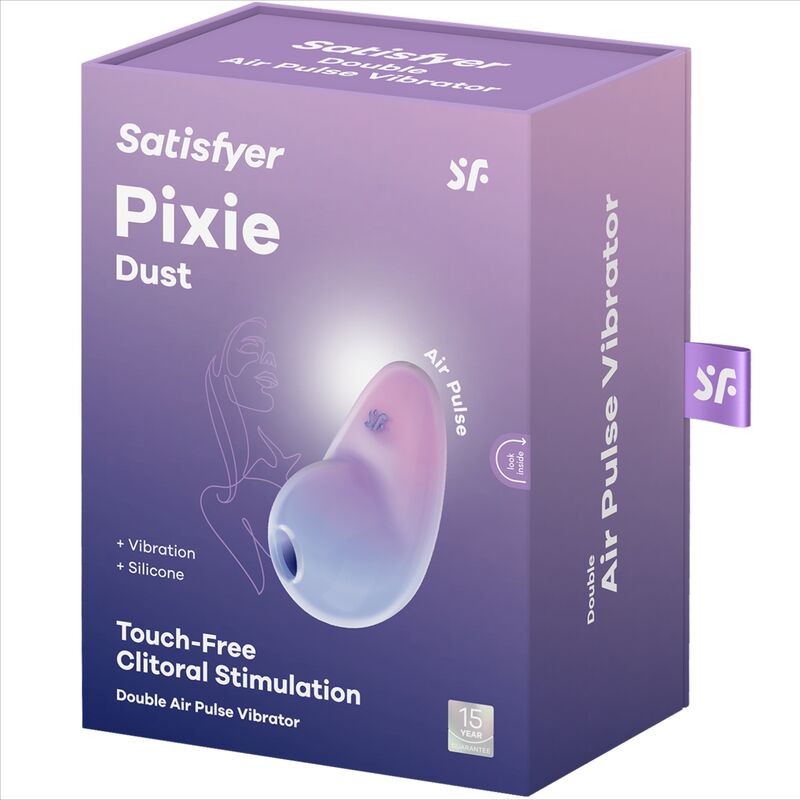 SATISFYER - ESTIMULADOR PIXIE DUST LILAC AIR PLUSE