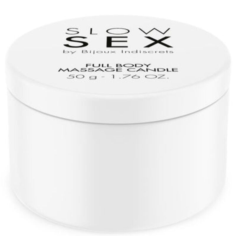 BIJOUX - SLOW SEX VELA DE MASSAGEM CORPORAL 50 G